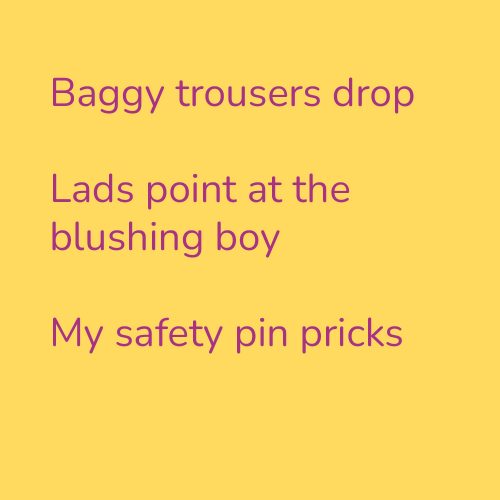 Baggy trousers drop