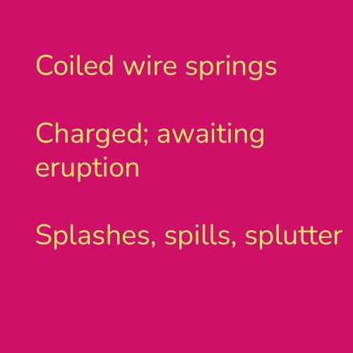 Coiled wire springs
