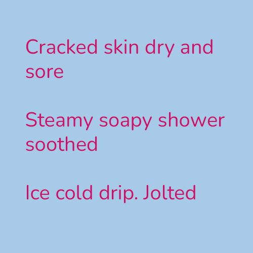 Cracked skin dry and sore