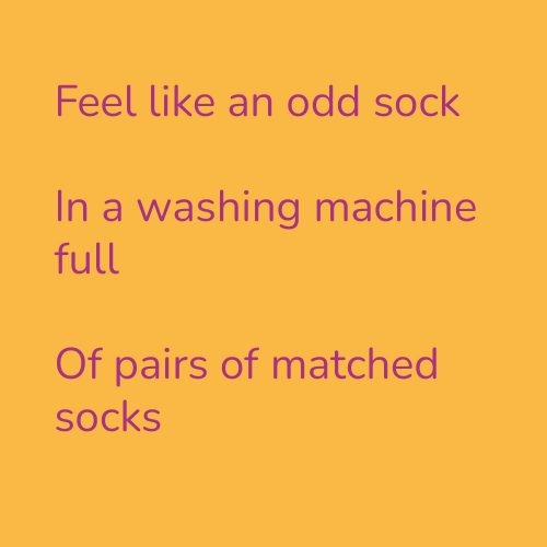 Feel like an odd sock