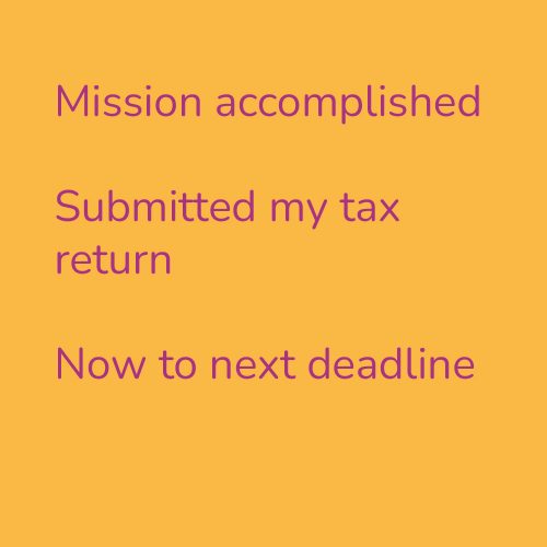 Mission accomplished