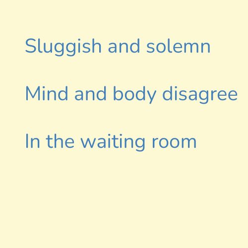 Sluggish and solemn
