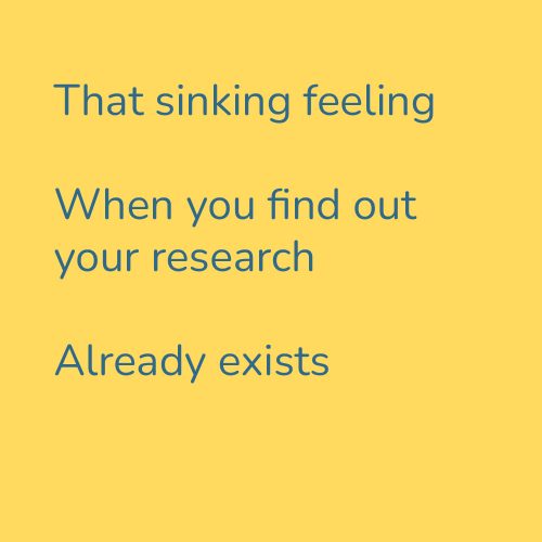 That sinking feeling