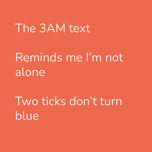 The 3AM text