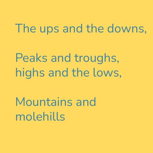 The ups and the downs