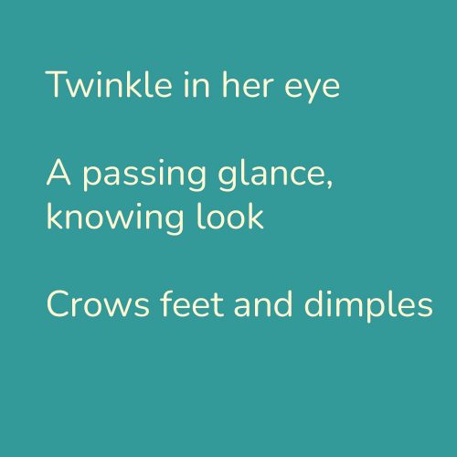 Twinkle in her eye