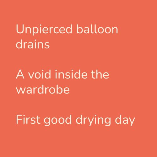 Unpierced balloon drains