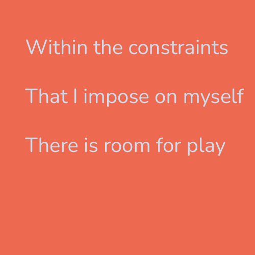 Within the constraints