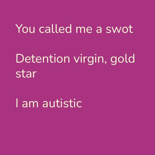 You called me a swot