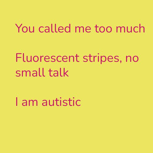 You called me too much